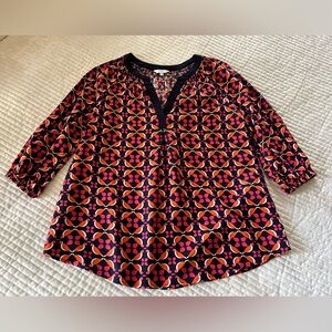 Women’s Crown & Ivy 3/4 Sleeve Top Size Small